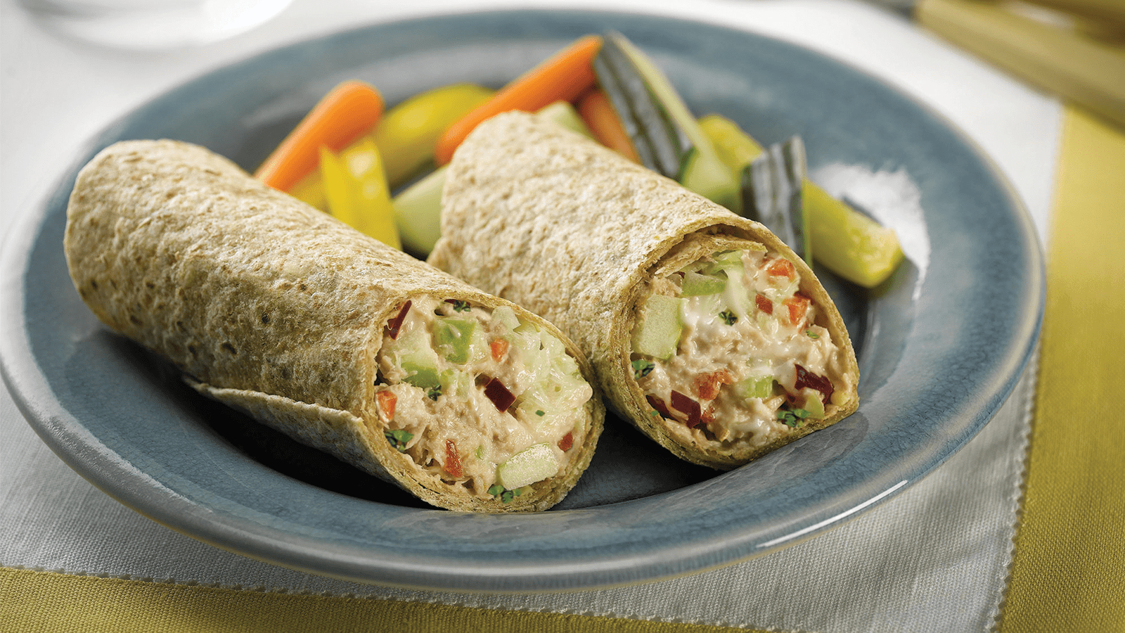 Image of Tuna Antipasto Wraps
