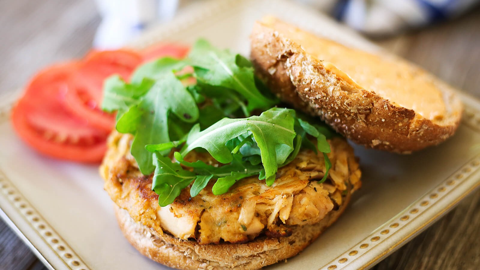 Salmon Burger  Wild Planet Foods recipe