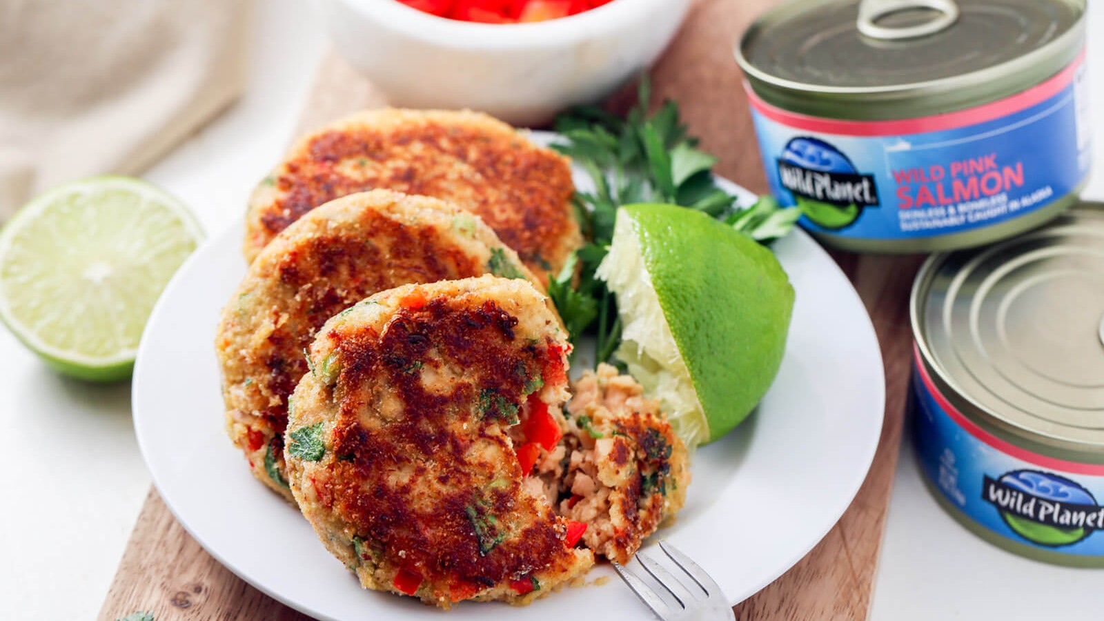 Wild Planet Savory Salmon Cakes-image