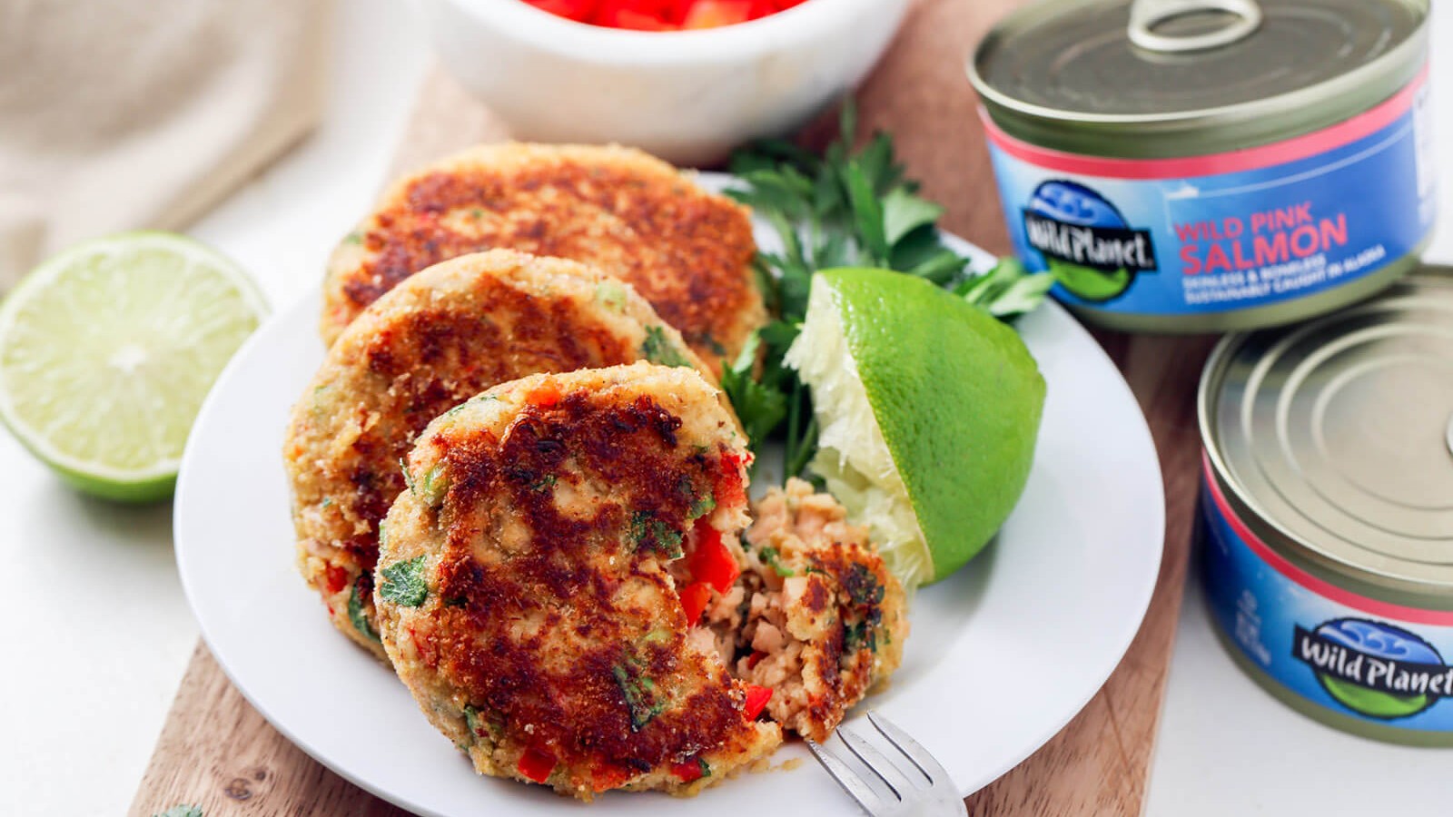 Salmon Burger  Wild Planet Foods recipe