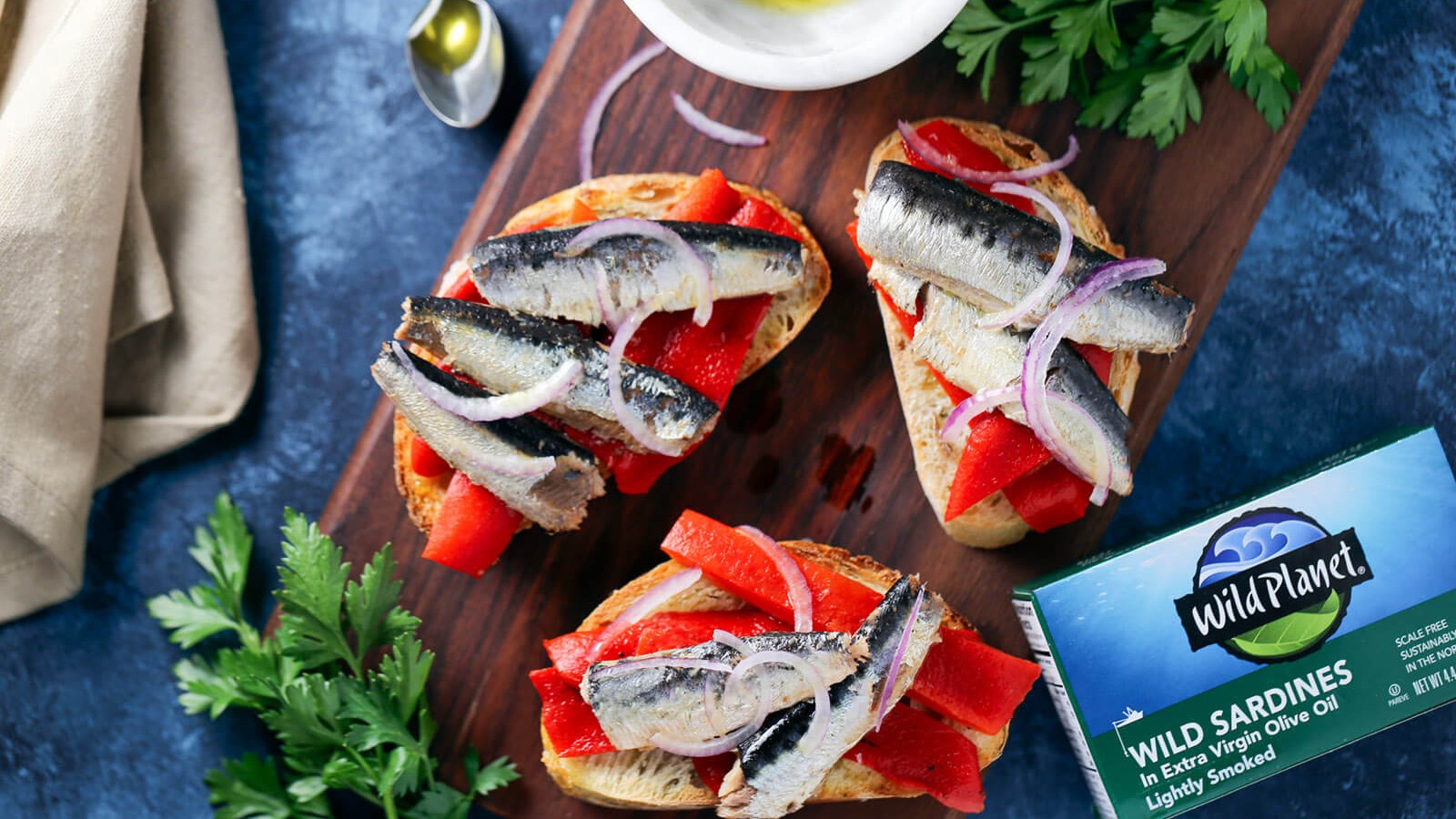 Image of Sardine Bruschetta