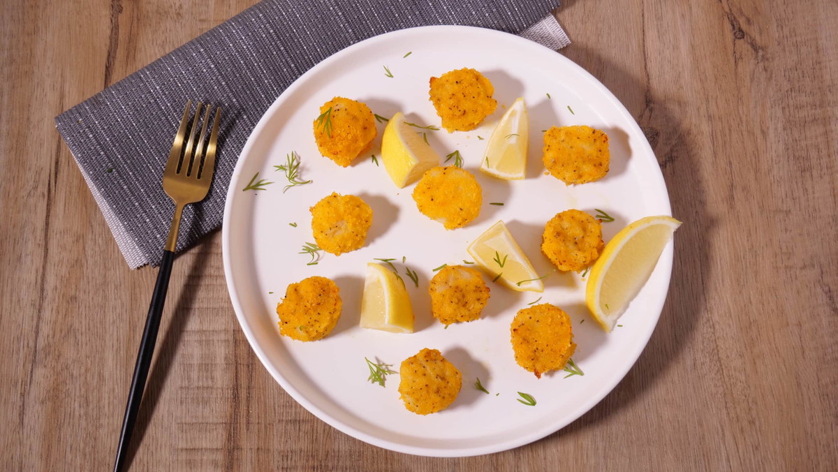 Air Fryer Crispy Scallops
