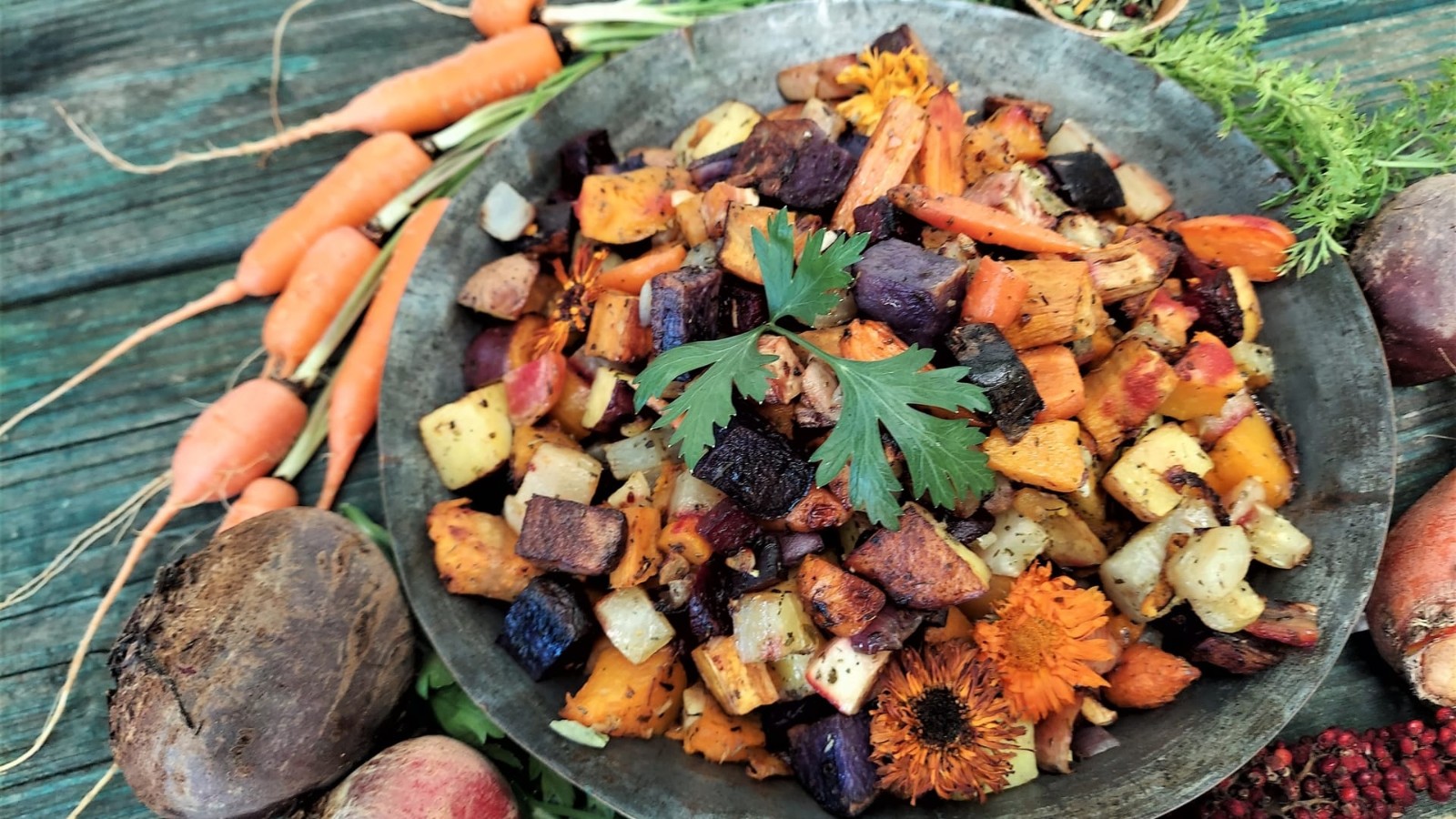 Image of Wild Herb Farm Roasted Root Vegetables