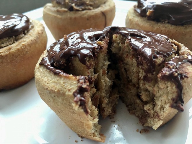 Image of Almond Rolls with Chocolate Hazelnut Butter