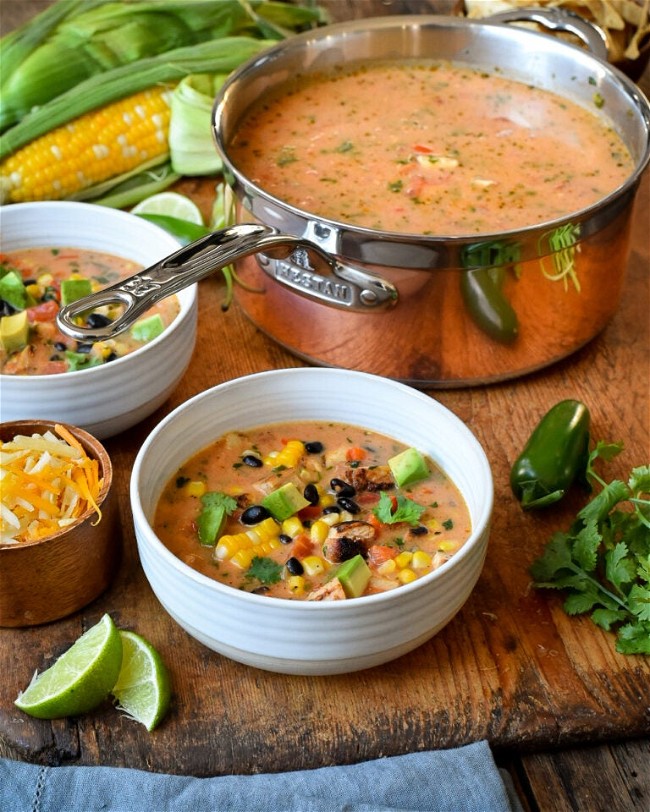 Image of Mexican Inspired Corn Chowder