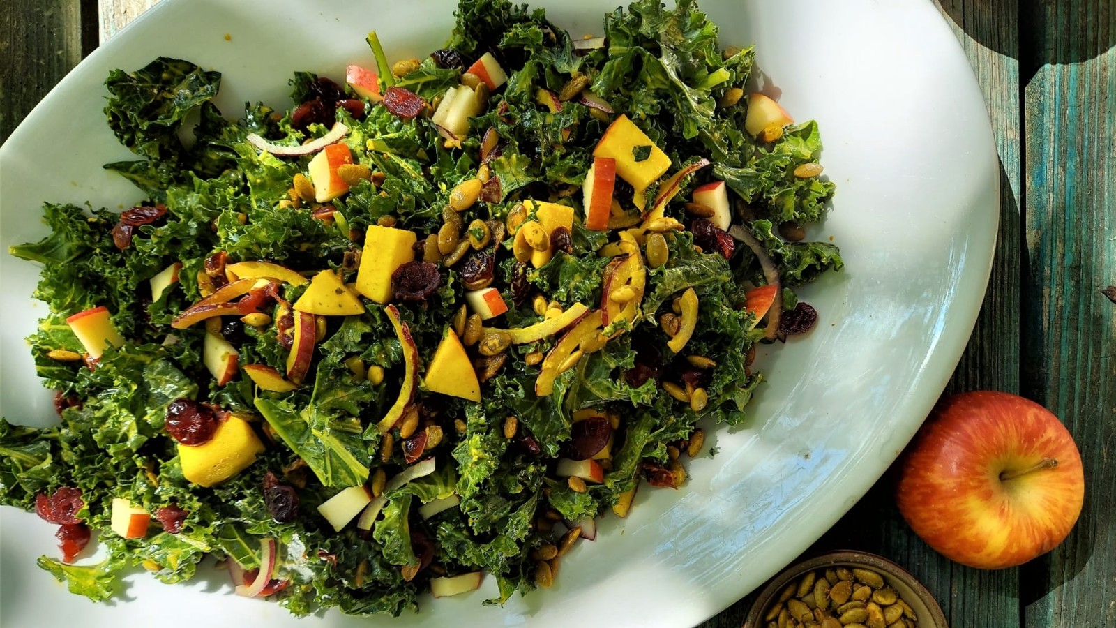 Image of Golden Kale Caesar Salad