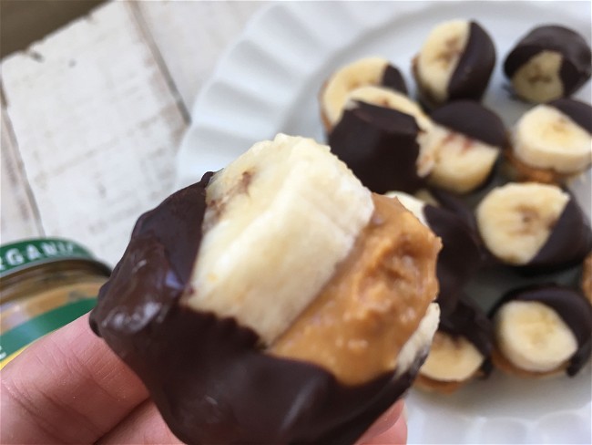 Image of Banana Peanut Butter Frozen Bites