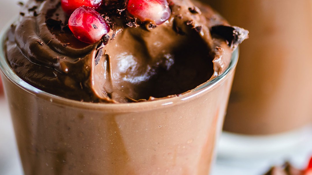 Image of 2 Ingredient Chocolate Tahini Mousse