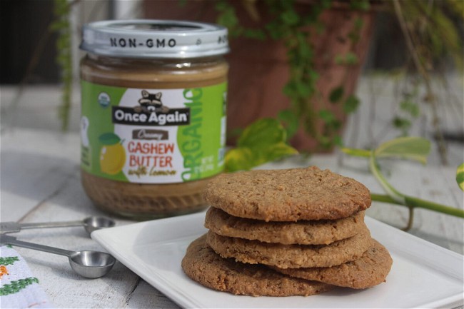 Image of Cashew Lemon Shortbread Cookie