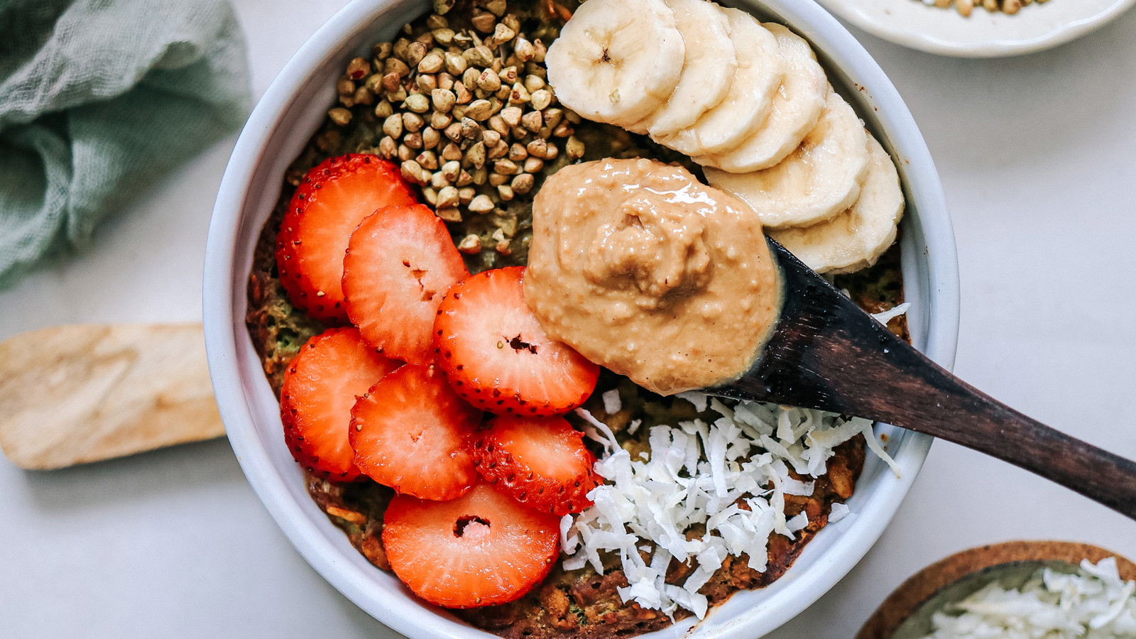 Image of Matcha Baked Oats