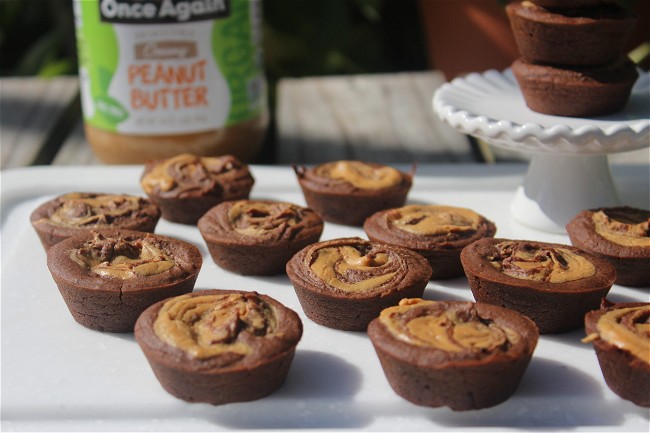 Image of Black Bean Brownies with Peanut Butter