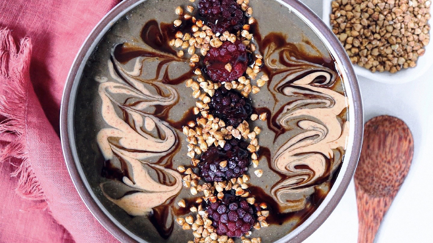 Image of Blackberry Swirl Smoothie Bowl