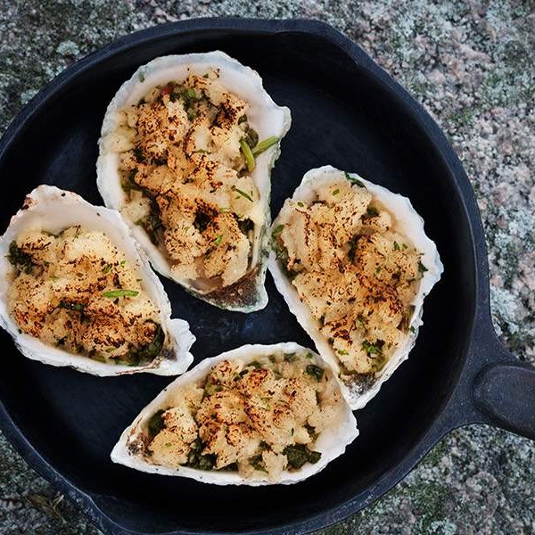 Amazing Pan Fried Oysters Oreganata - Garlic & Zest