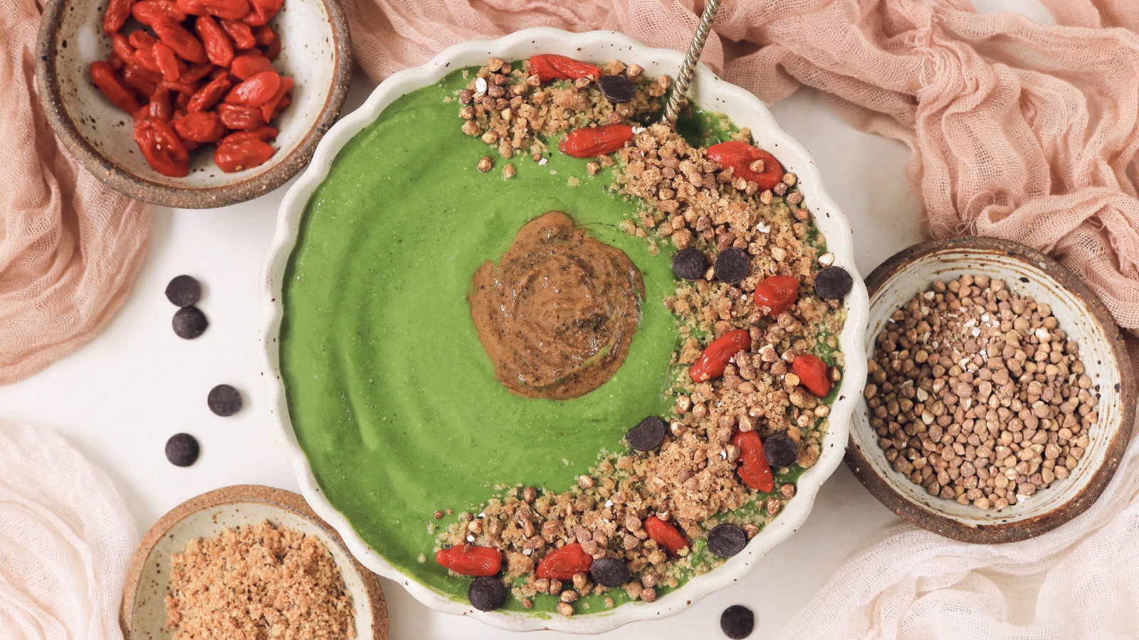 Image of Tropical Greens Smoothie Bowl