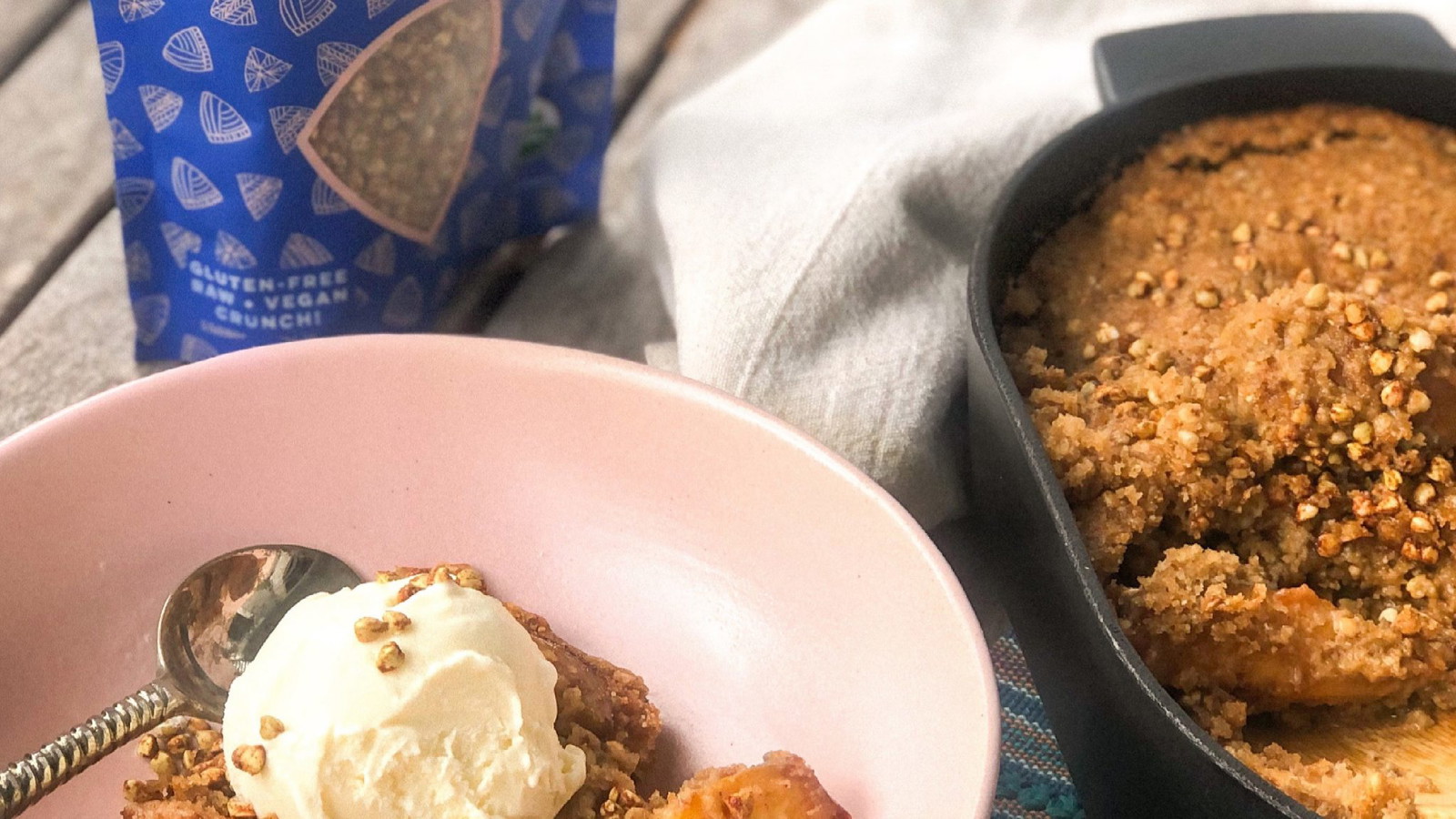 Image of Cinnabuck Peach Cobbler