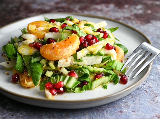 Image of Ojai Pixie Tangerine and Bok Choy Salad