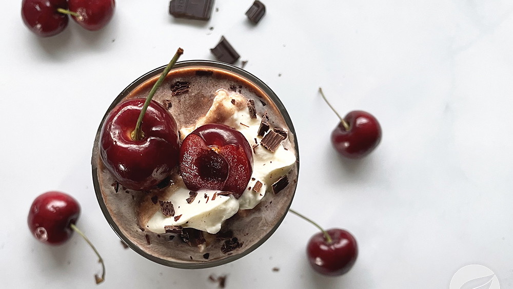 Image of Dark Chocolate Cherry Smoothie