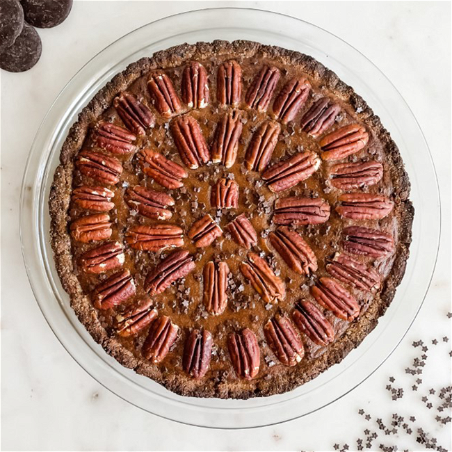 Image of Healthy Chocolate Pecan Pie