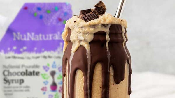 Bulletproof Keto Mocha Milkshake with Magic Shell Topping – NuNaturals