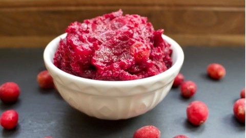 Image of Cranberry-Apple-Beet Sauce