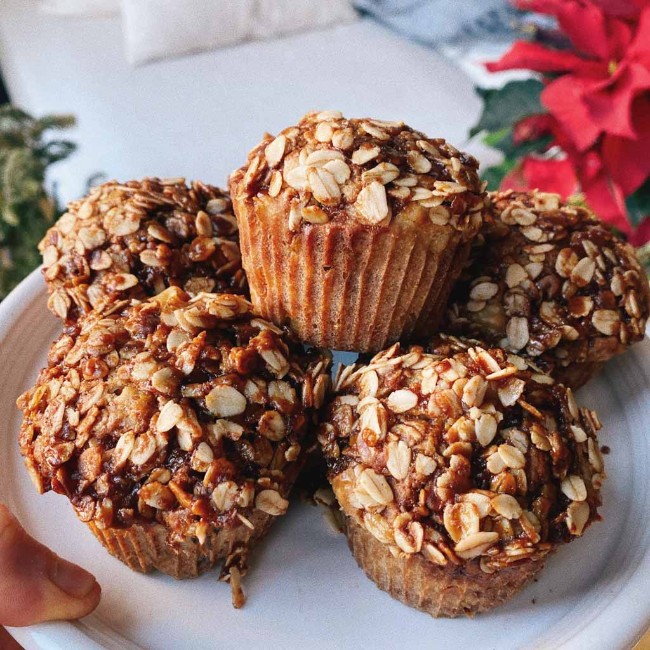Image of Sourdough Apple Muffins