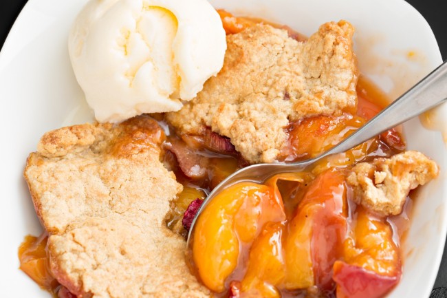 Image of Sweet Southern Peach Cobbler