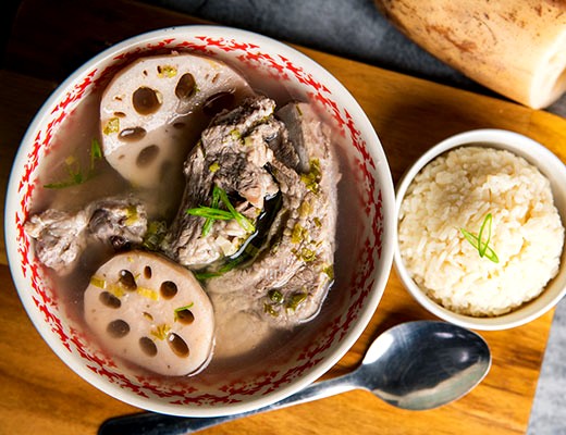 Image of Pork and Lotus Root Soup