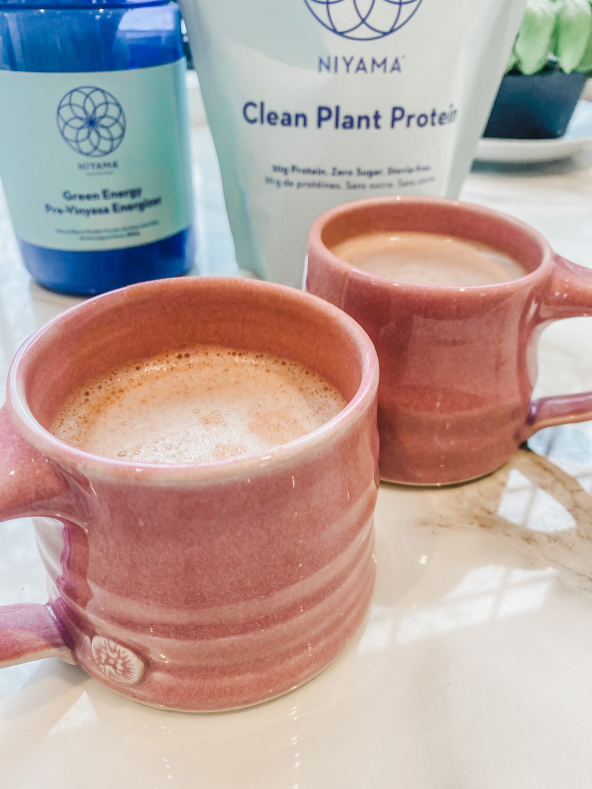 Healthy Plant-based Red Velvet Latte