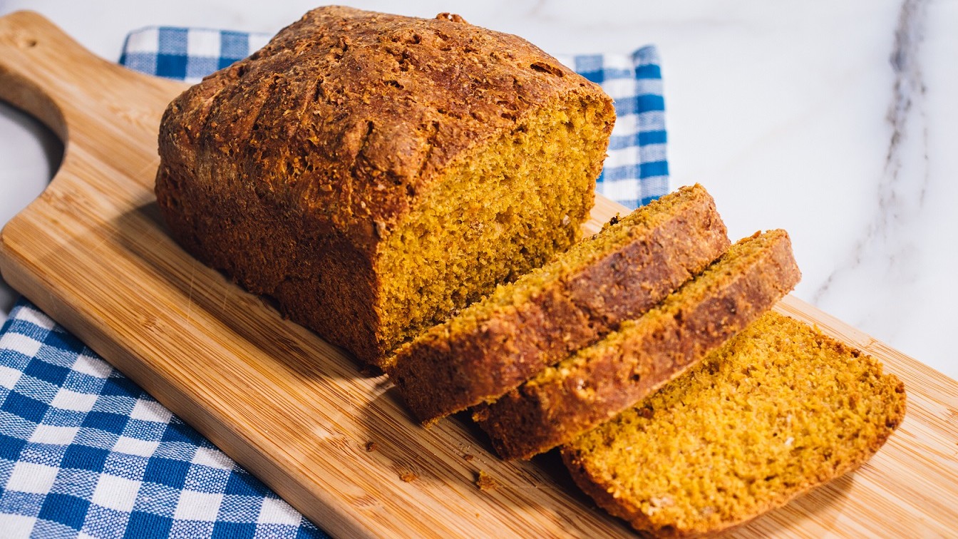 Carrot and Walnut Bread-image
