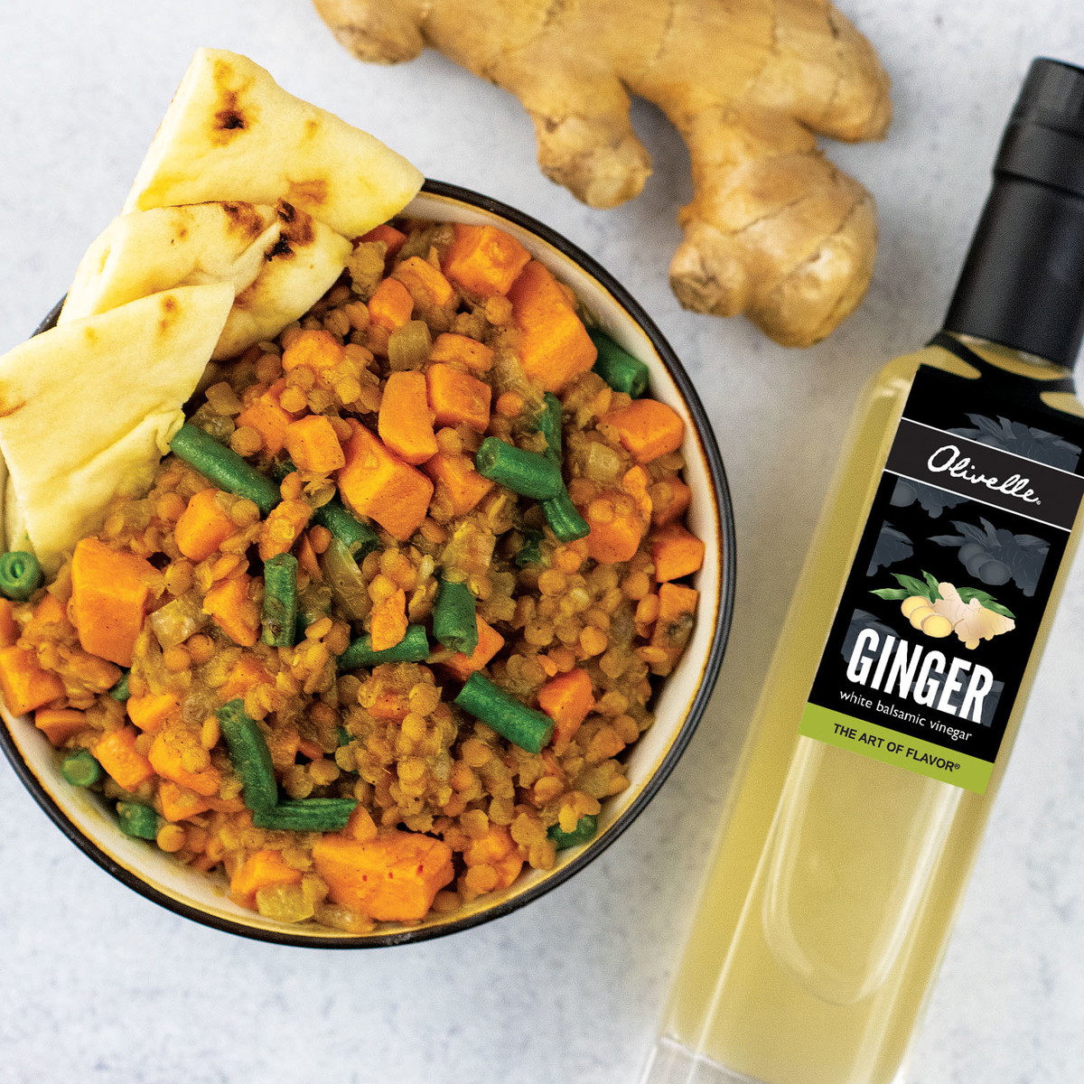 Red Lentil Coconut Dal