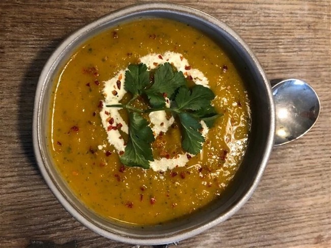 Image of Carrot and Coriander Soup