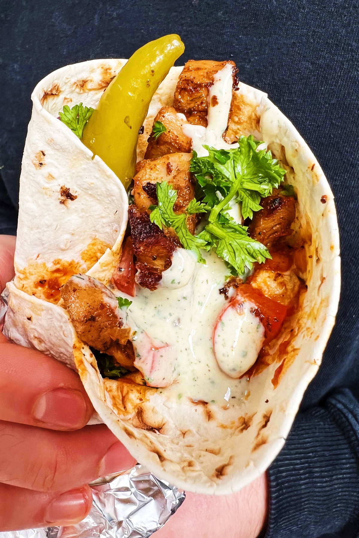 Vegan Turkish Pizza