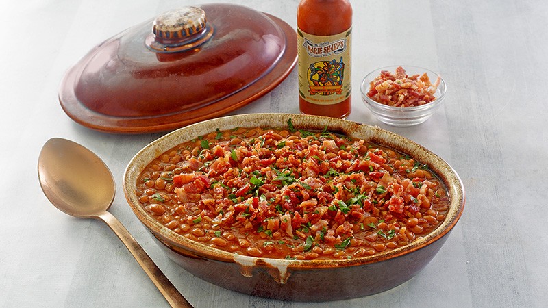 Image of Spicy Baked Beans with Bacon
