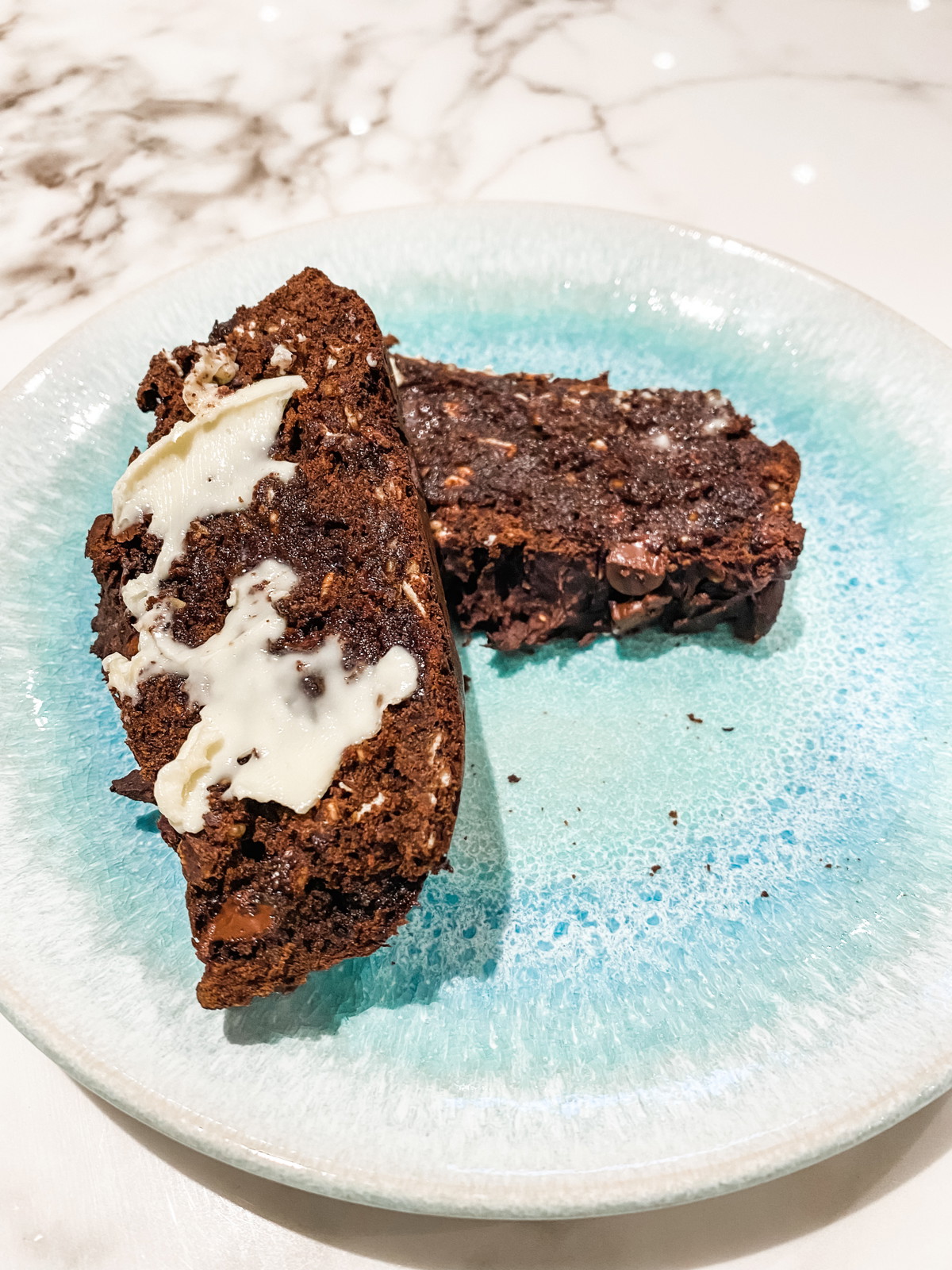 Triple Chocolate Banana Bread