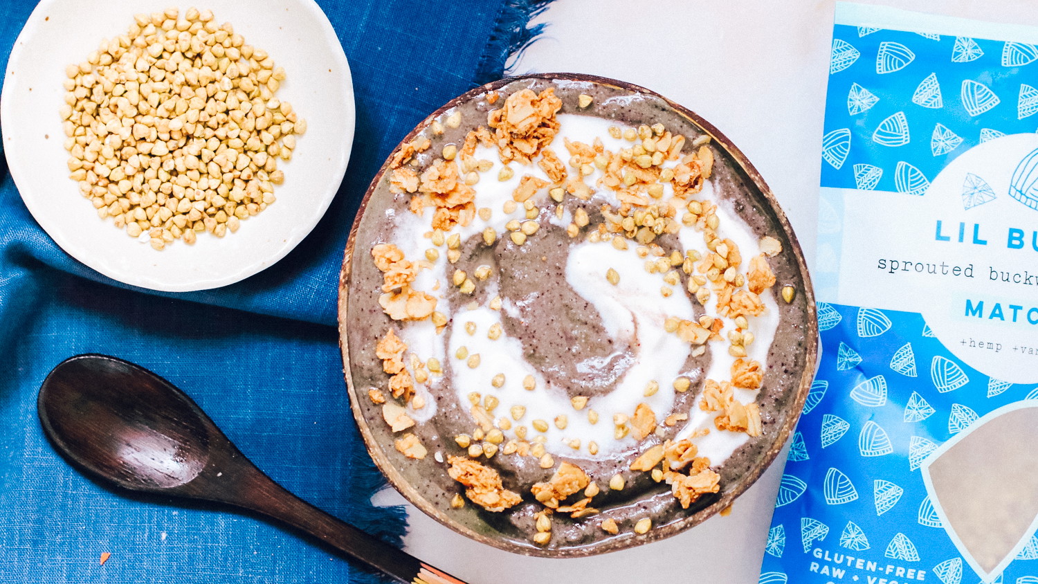 Image of Blueberry Strawberry Swirl Bowl