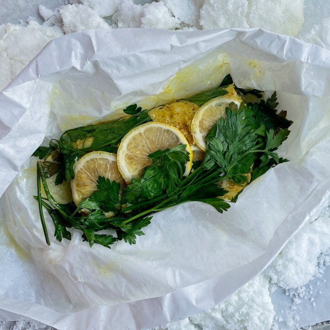 Image of Easy Salt Baked Fish for Two