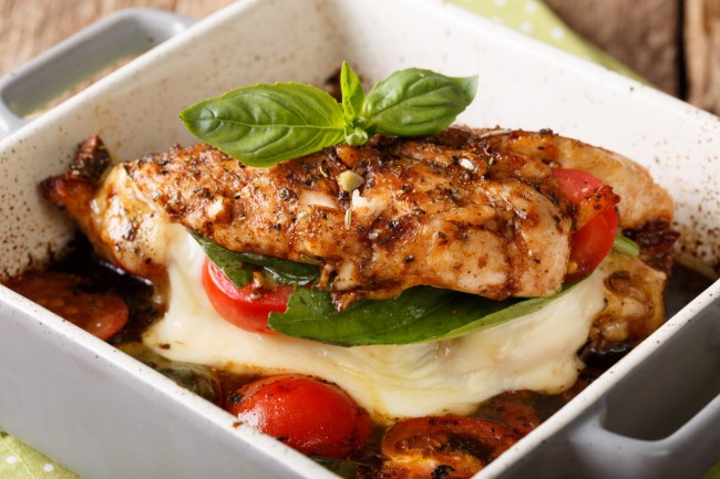 Image of PERFECT PAN CHICKEN CAPRESE