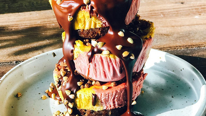 Image of Vegan Ice Cream Cookie Bar