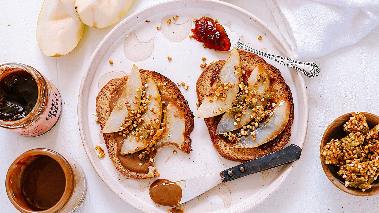 Image of Caramelized Pear Toast