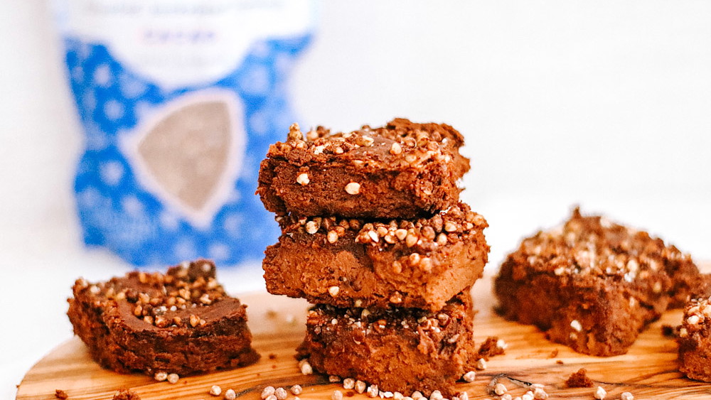 Image of Danielle's Sweet Potato Brownies with Lil Bucks
