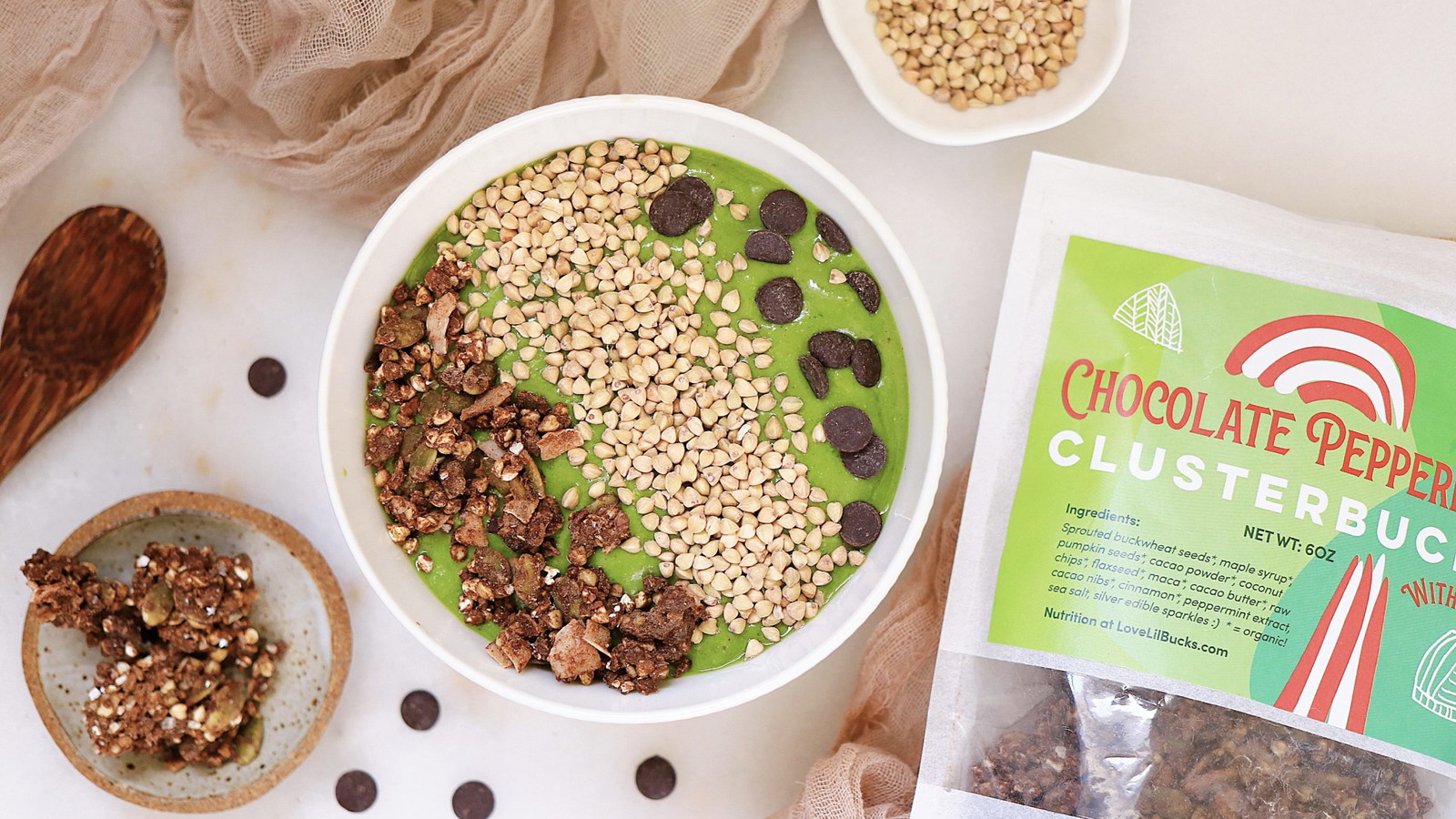 Image of Minty Green Dream Smoothie Bowl