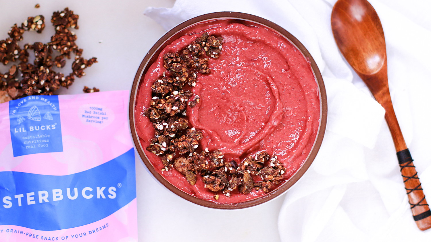 Image of Strawberry Beet Smoothie Bowl