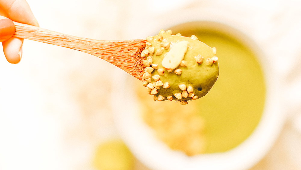 Image of Matcha Mint Avocado Bowl with Matcha Bucks