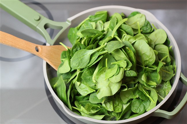 Image of Garlic Sautéed Spinach