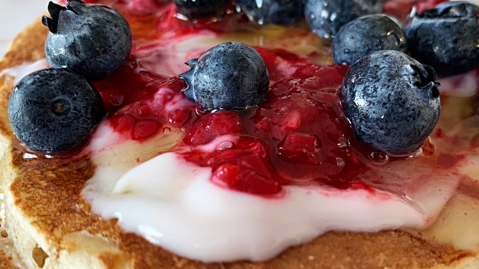 Image of Pancakes au yogourt grec