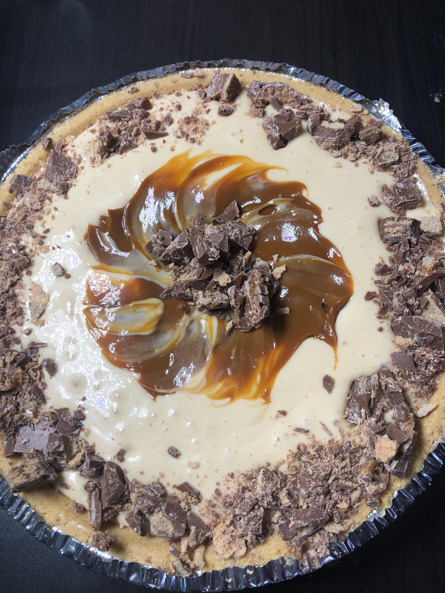 Image of Tarte au fromage et au caramel