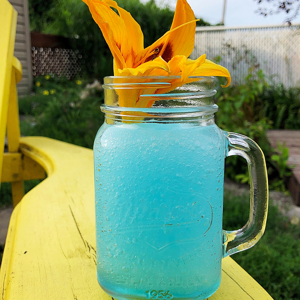 Image of Slush bleue à la vodka