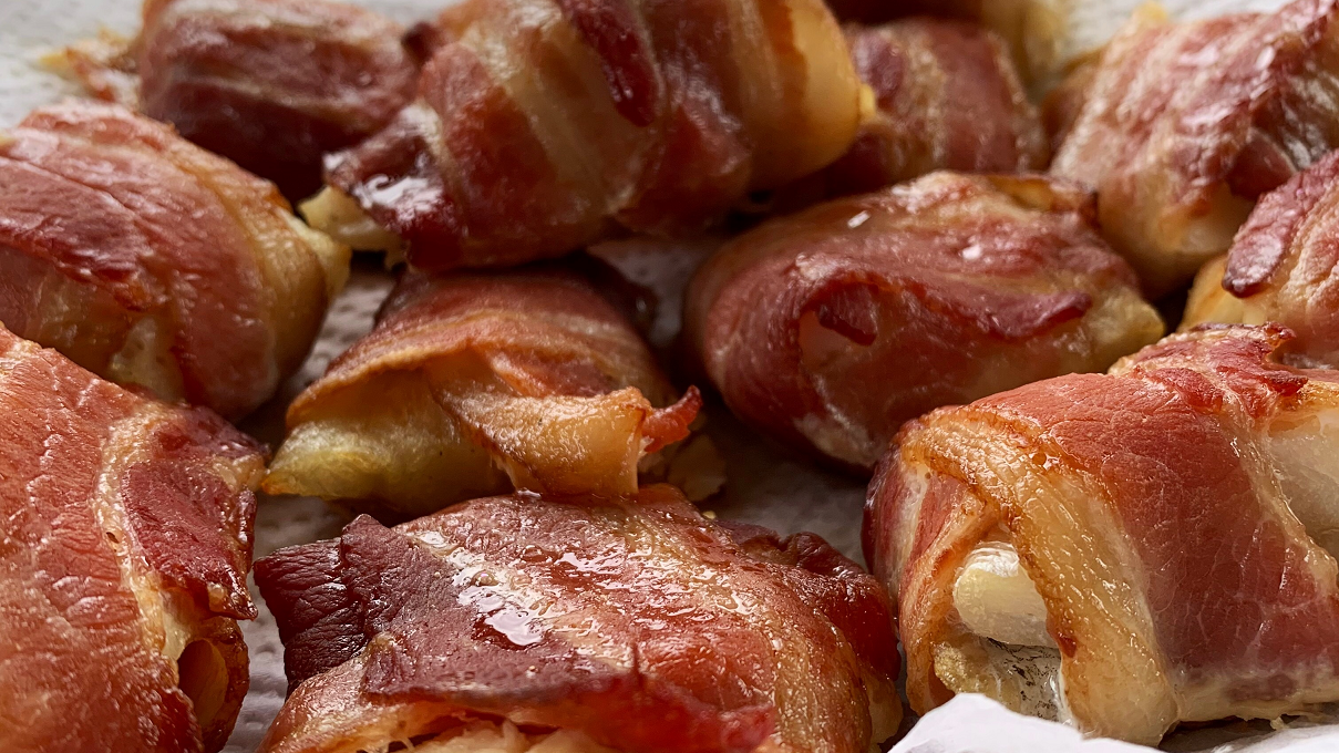 Image of Pépites de morue au bacon