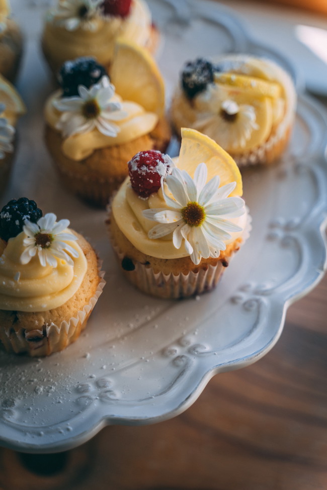Image of The Wild Earl Grey Cupcakes