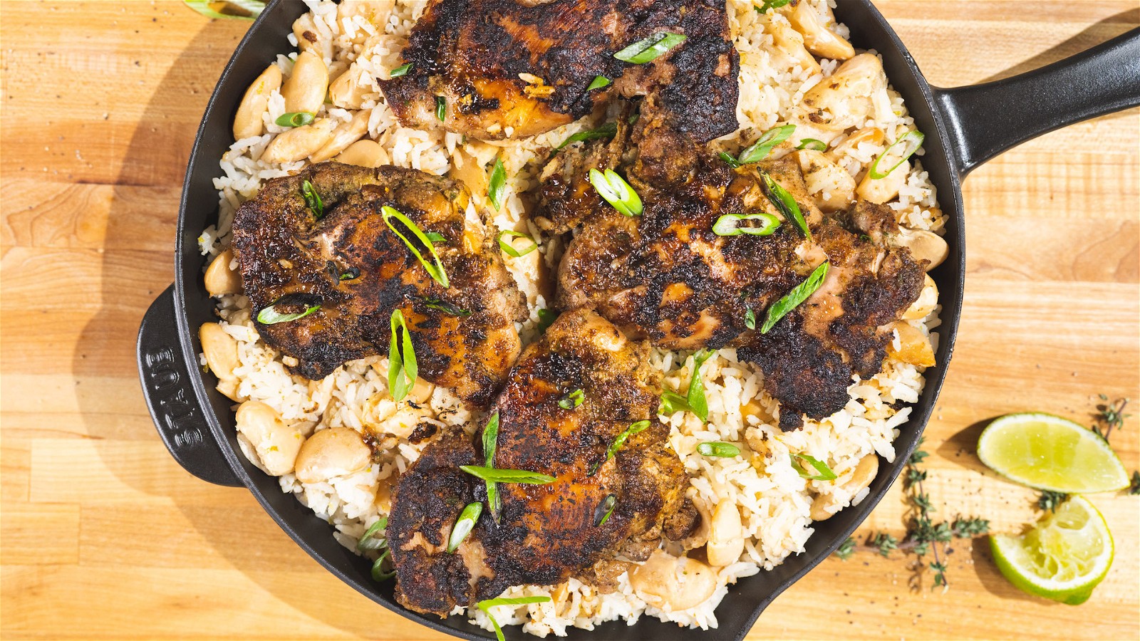 Image of Jerk Chicken with Coconut Rice